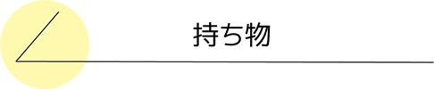 持ち物